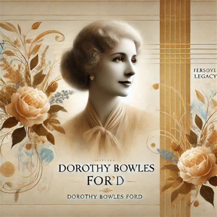 Dorothy Bowles Ford has a comfortable lifestyle.