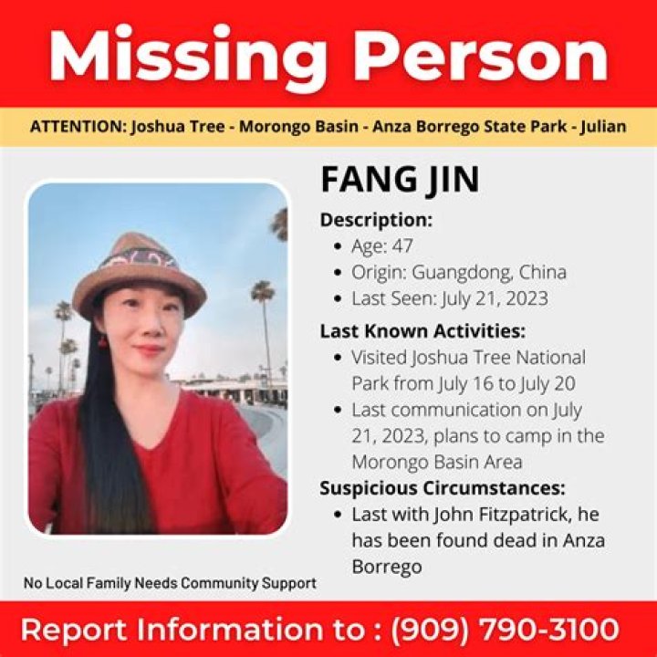 Fang Jin Missing