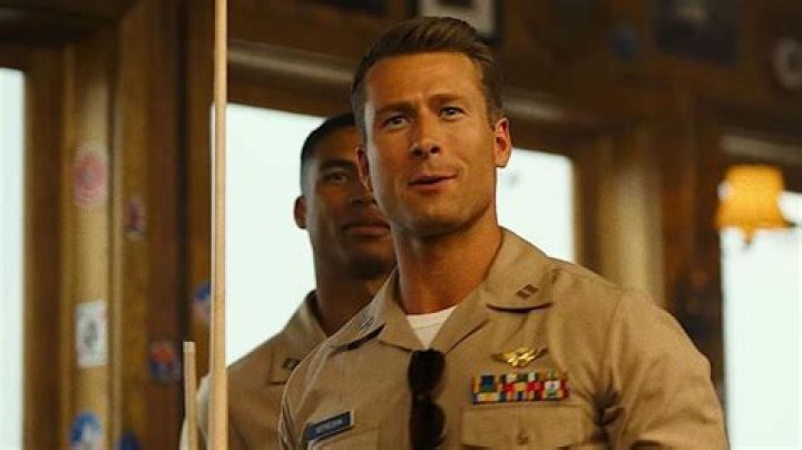Glen Powell's pet Charlie