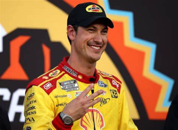 Joey Logano, aka "Slice Bread" is an American car racing driver.