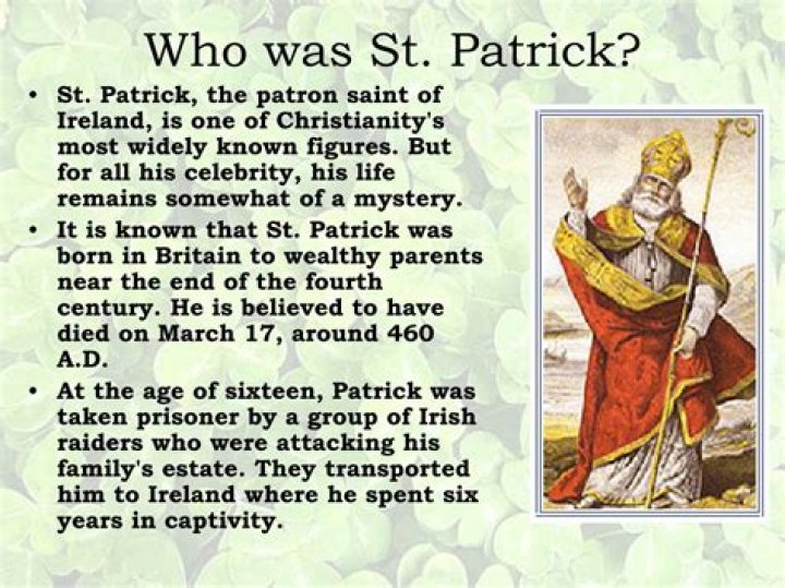 Saint Patrick History Saint Patrick History
