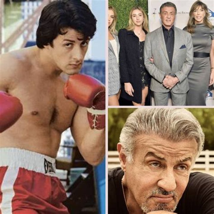 Sylvester Stallone is a doting father of five.